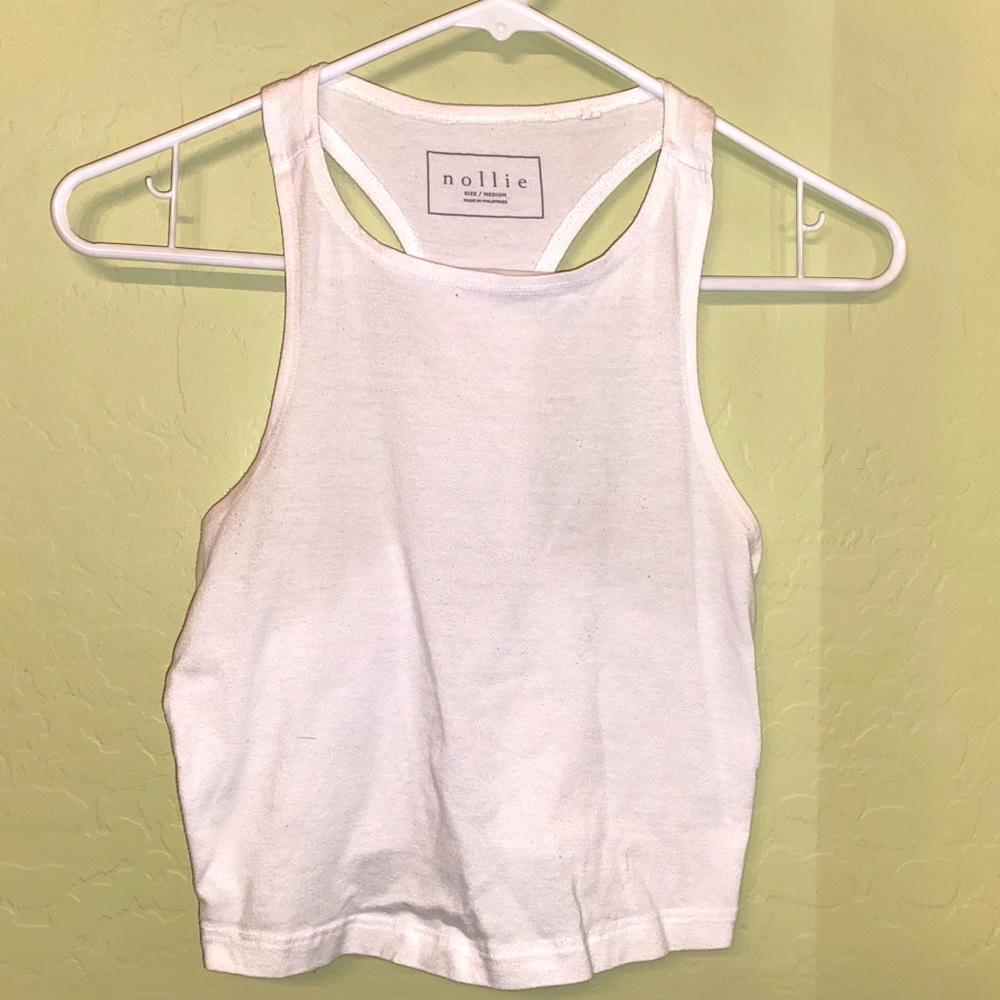 White razorback tank
